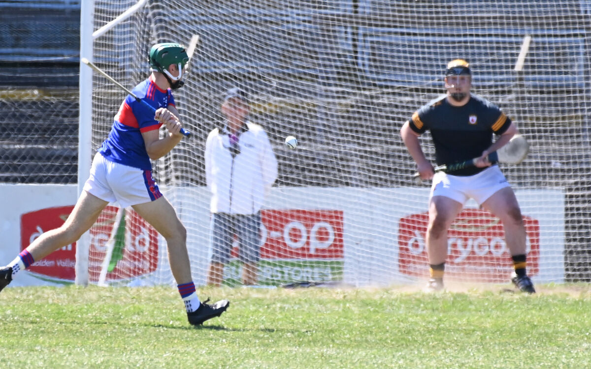 Erin's Own's Conor Lenihan about to score a goal against Na Piarsaigh. Picture: Eddie O'Hare Erin's Own's Conor Lenihan about to score a goal against Na Piarsaigh. Picture: Eddie O'Hare
