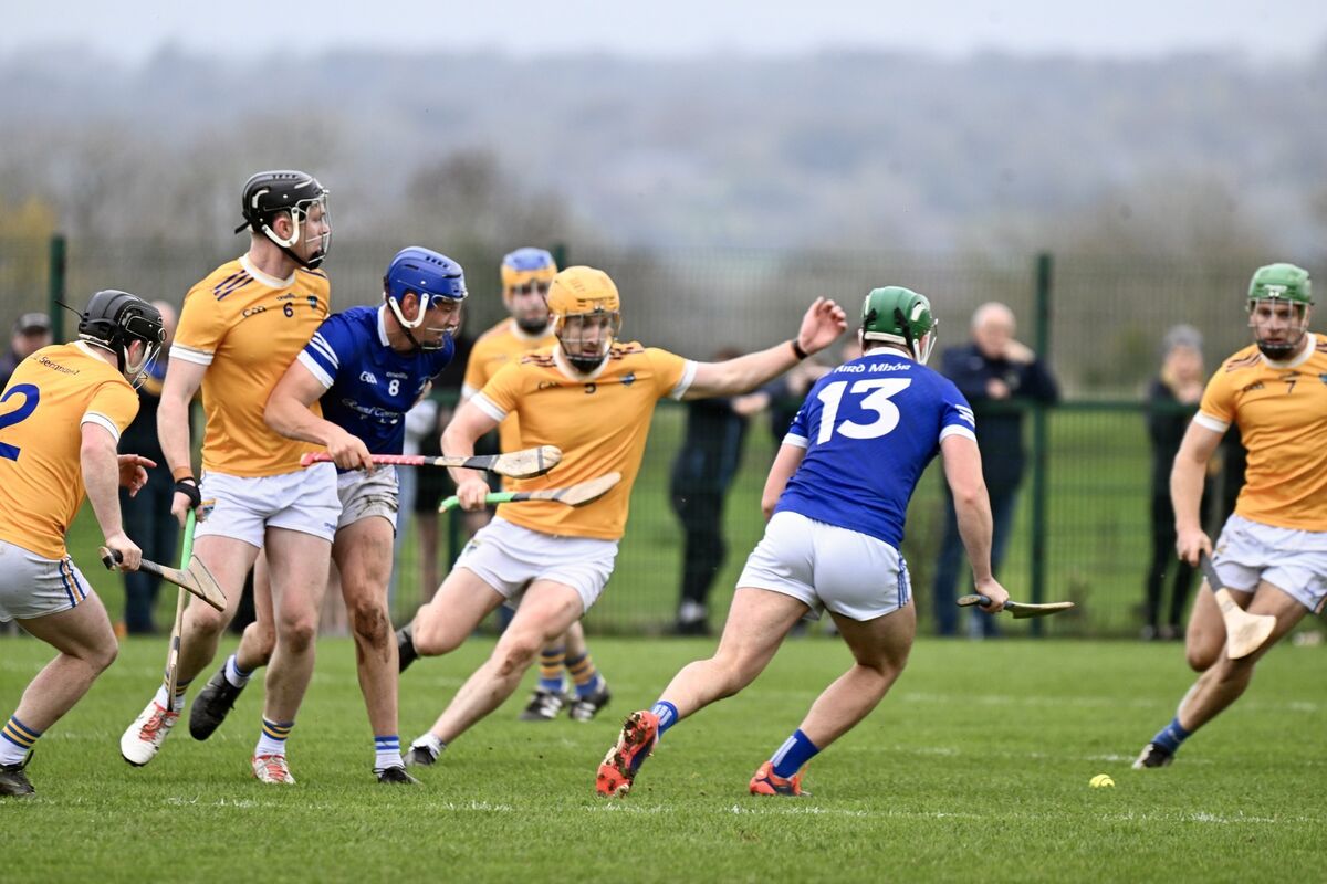 Kieran Twomey battles against St Declan’s. Picture: Larry Cummins Kieran Twomey battles against St Declan’s. Picture: Larry Cummins