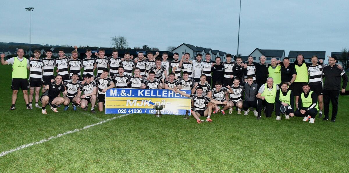 Donoughmore celebrate after their historic victory over Dripsey in the MJK Oils Muskerry JAHC Final at Cloughduv. Picture: John Tarrant Donoughmore celebrate after their historic victory over Dripsey in the MJK Oils Muskerry JAHC Final at Cloughduv. Picture: John Tarrant