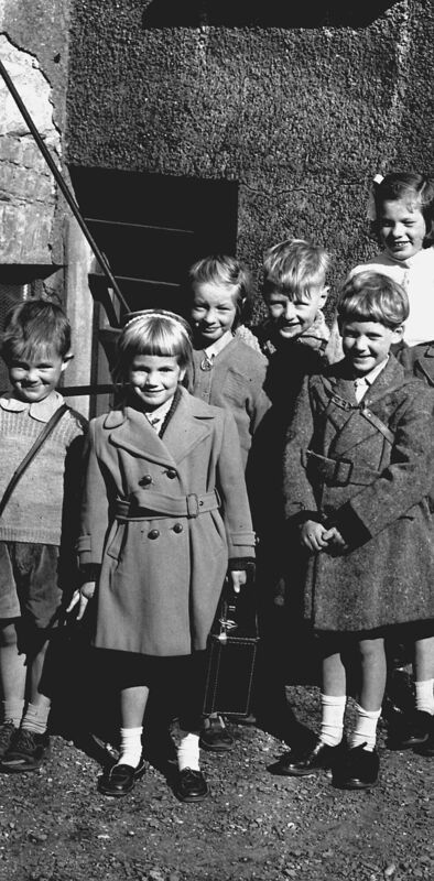 ALL SMILES: Children outside St Nicholas School in Cove Street, Cork city, on the day that it closed for good — October 2, 1957. ALL SMILES: Children outside St Nicholas School in Cove Street, Cork city, on the day that it closed for good — October 2, 1957.