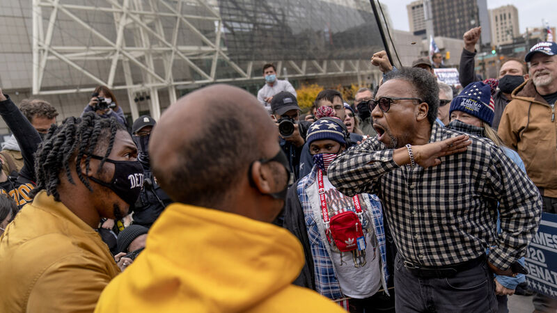 US election officials concerned by threats and protesters
