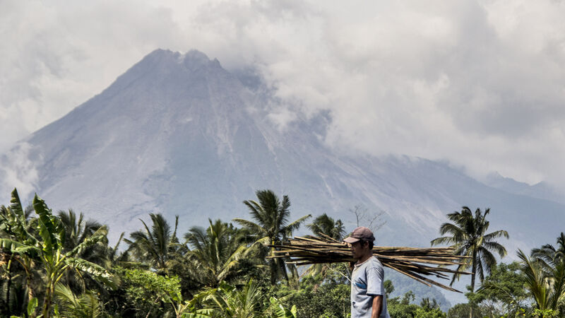 Evacuations under way as activity increases at Indonesian volcano