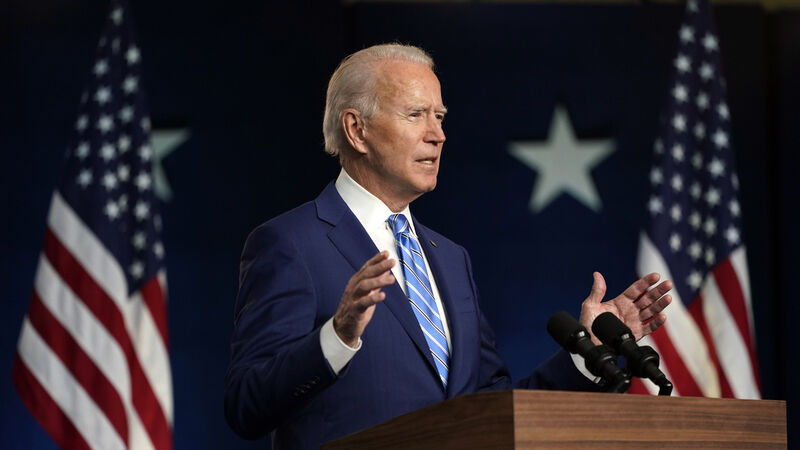 Joe Biden’s team hails ‘positive story’ but urges supporters to ‘stay patient’