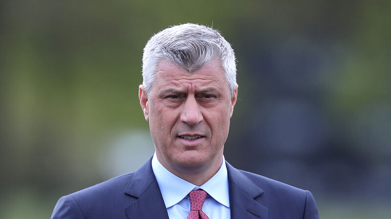 Kosovo president steps down to face war crime charges in The Hague