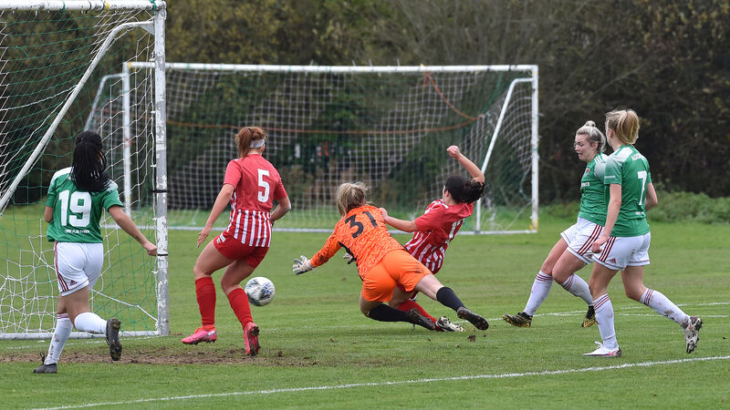What a weekend for Saoirse Noonan, goal hero for Cork City and Cork footballers