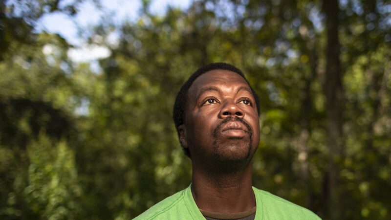 Black man who police led by rope sues Texas city