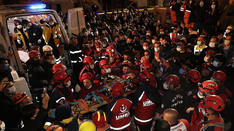 Two children rescued from rubble days after earthquake in Turkey Two children rescued from rubble days after earthquake in Turkey
