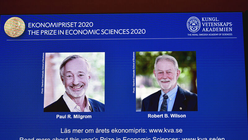 American duo win Nobel prize in economics for improvements to auction theory American duo win Nobel prize in economics for improvements to auction theory