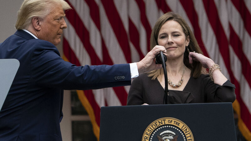 Supreme Court nominee sidesteps question on whether president can pardon himself