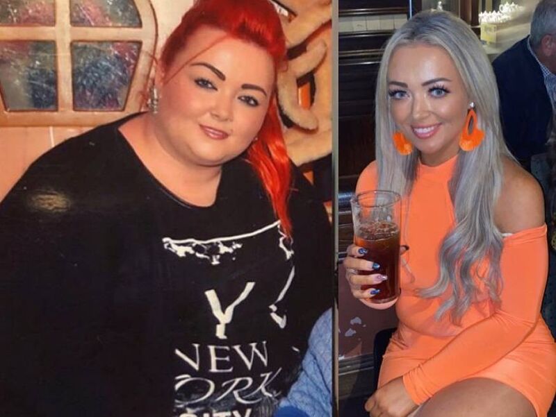 Leah Punch has lost a total of 10 and a half stone. Credit: Instagram/@bypassbyleah