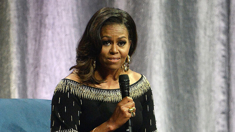 Michelle Obama goes after ‘racist’ Trump in new video Michelle Obama goes after ‘racist’ Trump in new video