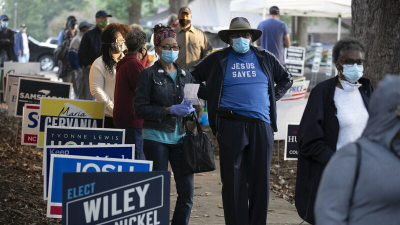 Record flood of early votes transforms US election Record flood of early votes transforms US election