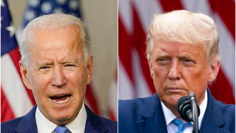 Trump talks legal action while Biden goes on the offensive as campaigning ends