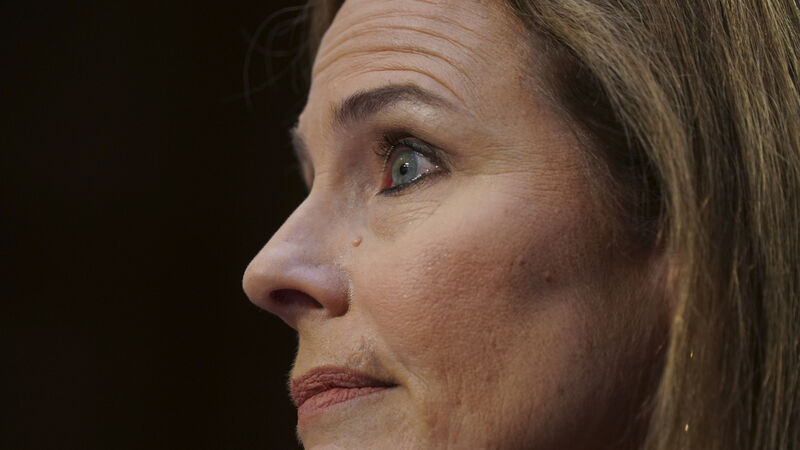 Amy Coney Barrett refuses to commit to recusing herself from election cases Amy Coney Barrett refuses to commit to recusing herself from election cases