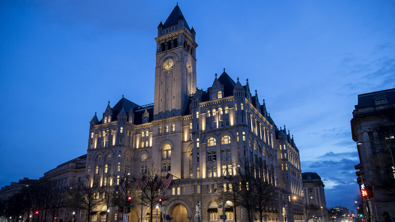 Trump eyes hosting election night party at his Washington hotel