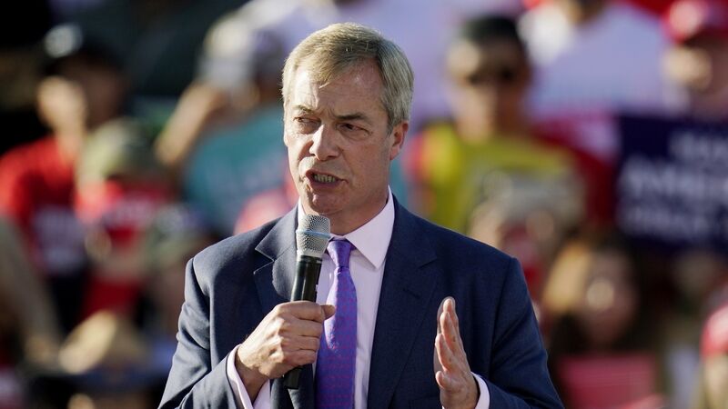 Farage hails Trump as ‘bravest person I have ever met’ during Arizona rally Farage hails Trump as ‘bravest person I have ever met’ during Arizona rally
