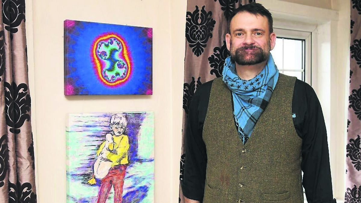'Even though I can’t see images around me, the images in my mind are crystal clear': New exhibition for blind artist
