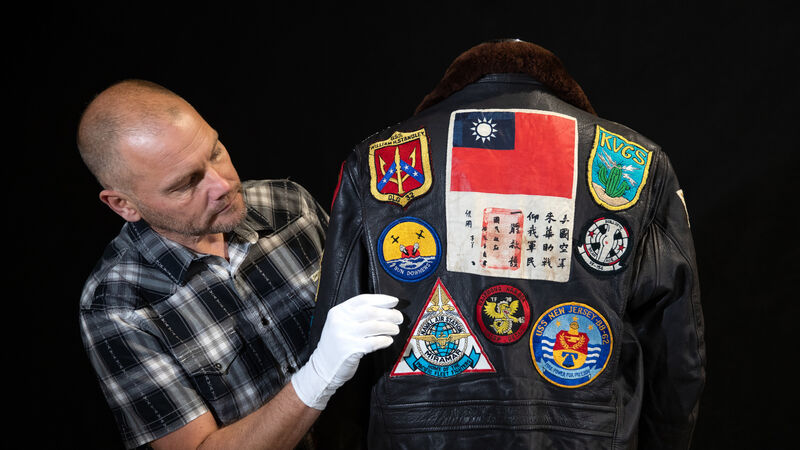 Pretty Woman boots and Top Gun bomber jacket up for auction