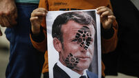 Turkey France Protest