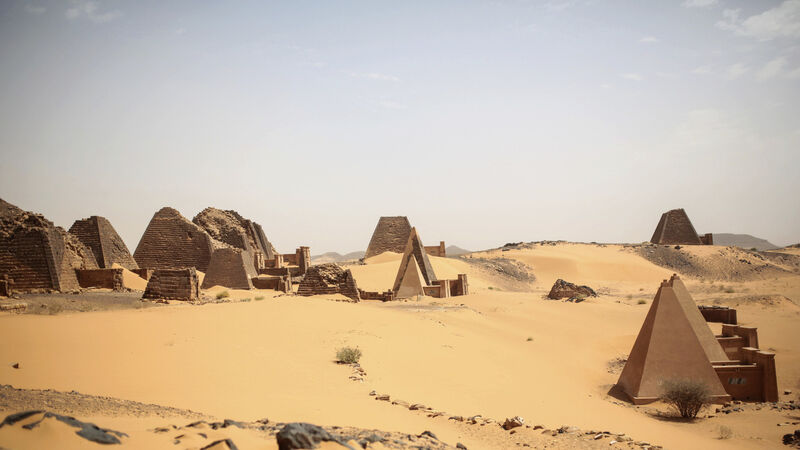 Archaeological site under threat in Sudan from floods which have killed dozens Archaeological site under threat in Sudan from floods which have killed dozens