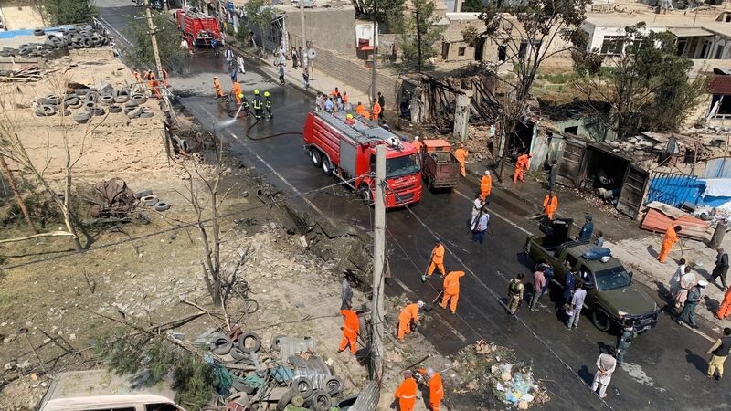 10 killed as Afghan vice president targeted in Kabul bombing 10 killed as Afghan vice president targeted in Kabul bombing