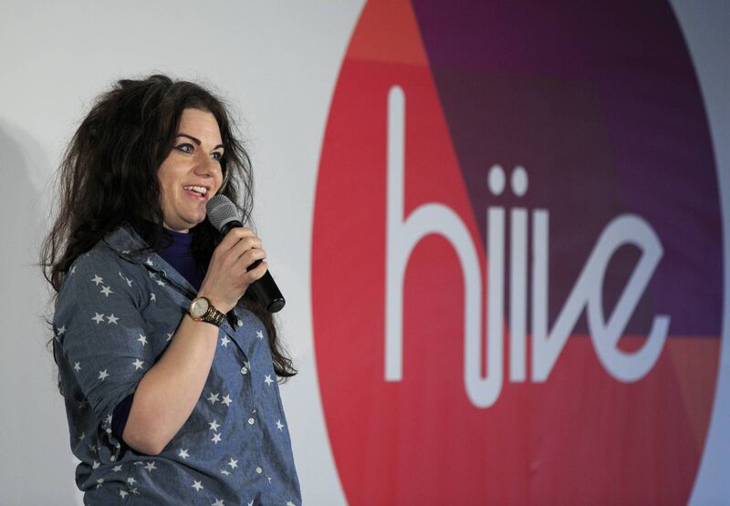 Caitlin Moran speaking on stage. Picture: John Phillips/PA. Caitlin Moran speaking on stage. Picture: John Phillips/PA.