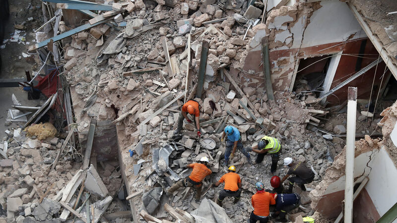 Search continues for possible survivor a month after massive Beirut blast Search continues for possible survivor a month after massive Beirut blast