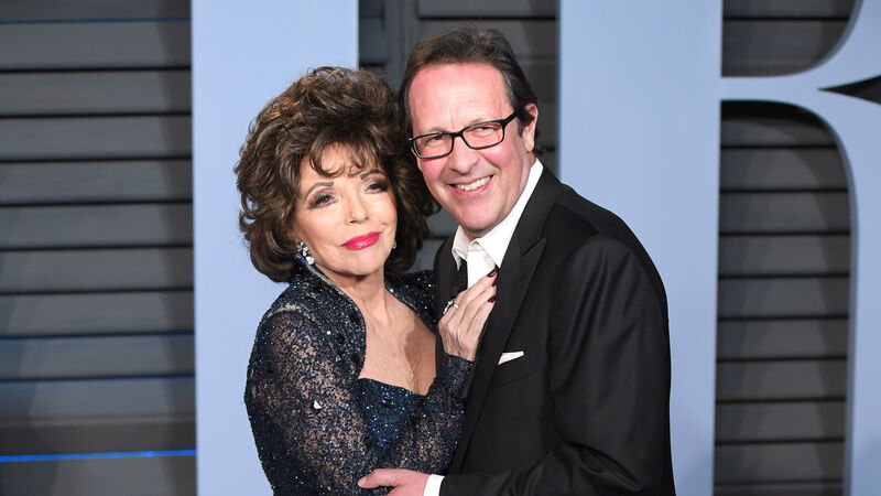 Dame Joan Collins says lockdown has brought her ‘closer than ever’ to husband