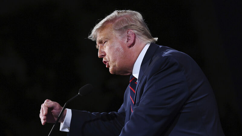 Key moments as Trump and Biden face off in Cleveland