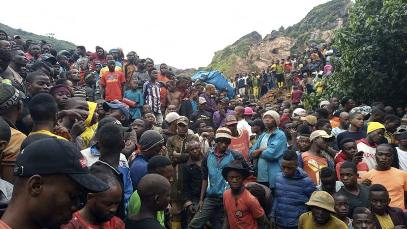 More than 50 killed at collapsed gold mine in eastern DR Congo