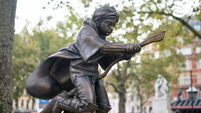 Harry Potter statue unveiling - London