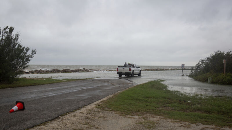 Storm Beta weakens to tropical depression and stalls over Texas coast Storm Beta weakens to tropical depression and stalls over Texas coast