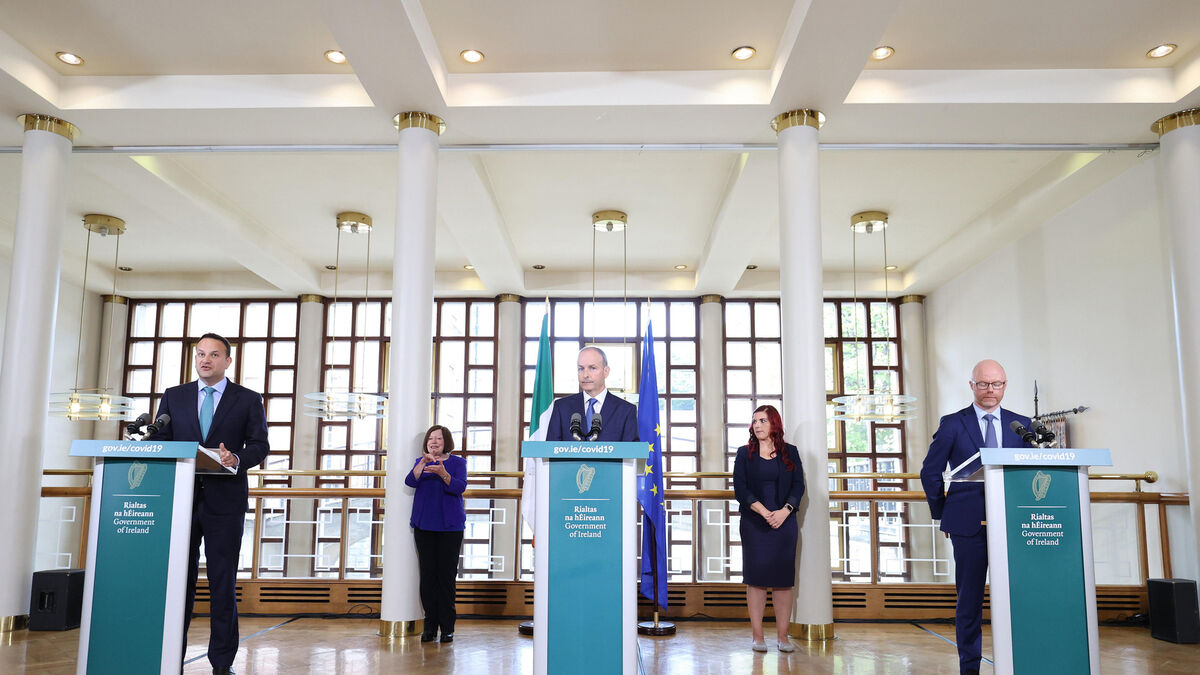 BREAKING: Dáil to resume as Cabinet members and Ronan Glynn restricting movements 