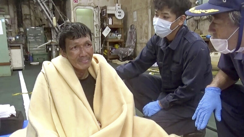 Second crew member found after livestock ship sinks off Japan Second crew member found after livestock ship sinks off Japan