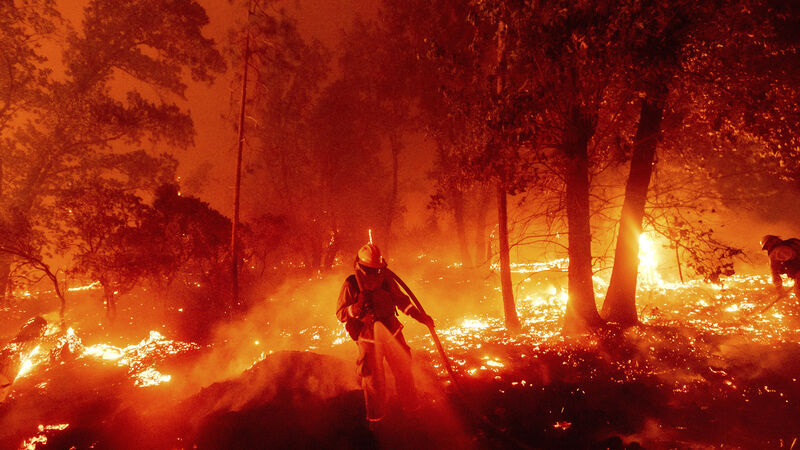 California wildfires burn a record 2 million acres