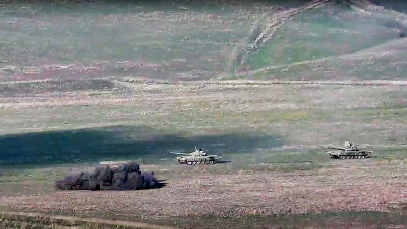 Armenia says it shot down Azerbaijani helicopters in disputed region