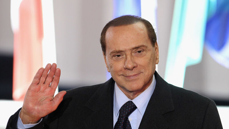 Former Italian premier Berlusconi tests positive for Covid Former Italian premier Berlusconi tests positive for Covid