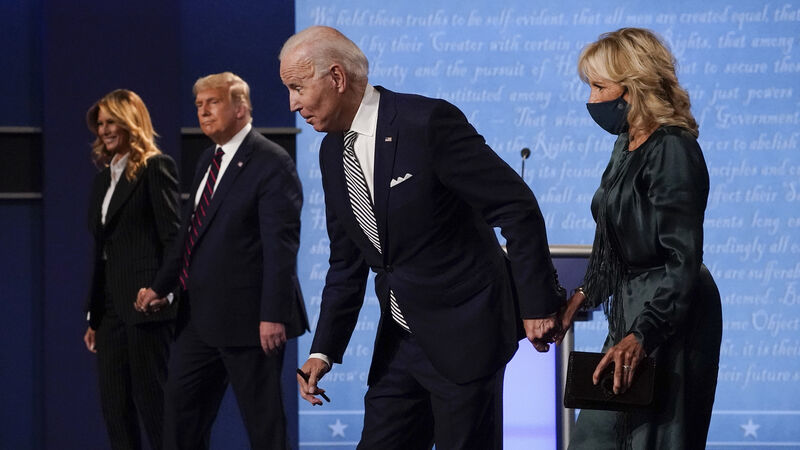 Format to change after rancorous first debate between Donald Trump and Joe Biden Format to change after rancorous first debate between Donald Trump and Joe Biden