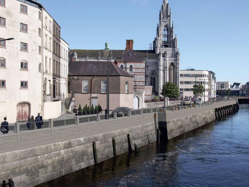 Flood Defence Public Realm upgrade for Morrison's Island Flood Defence Public Realm upgrade for Morrison's Island