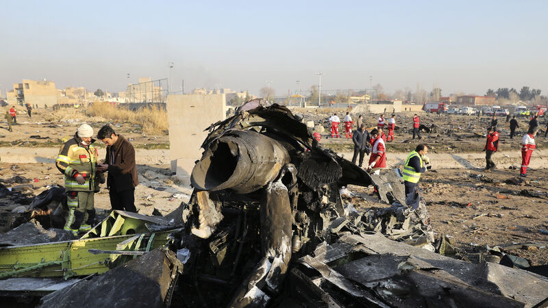 Iran retrieves black box data from plane crash which left 176 dead