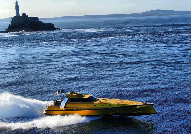 Thunder Child II at Fastnet Rock