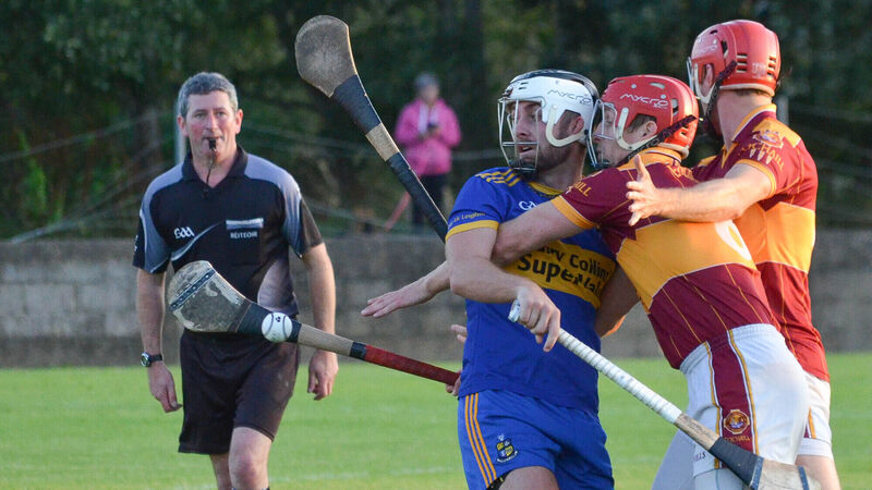 Bill Cooper hits the net for Youghal as they hold their nerve against Courceys Bill Cooper hits the net for Youghal as they hold their nerve against Courceys