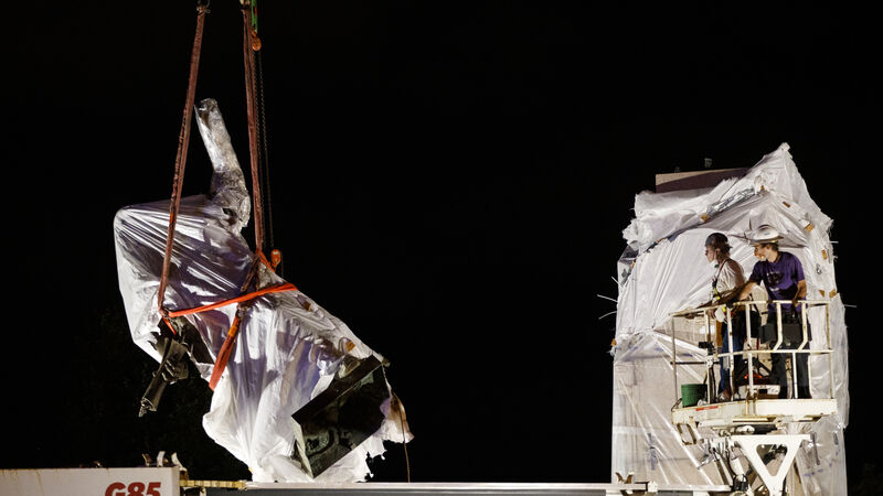 Two statues of Christopher Columbus ‘temporarily’ removed in Chicago