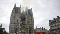 France Cathedral Fire