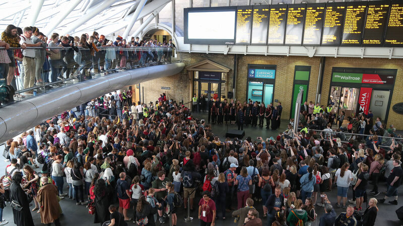 Harry Potter fans asked to avoid station celebration in favour of digital event Harry Potter fans asked to avoid station celebration in favour of digital event