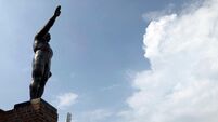 Saluting statue to be removed from Amsterdam’s Olympic Stadium