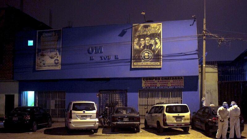 13 die in Peru disco stampede after police lockdown raid 13 die in Peru disco stampede after police lockdown raid