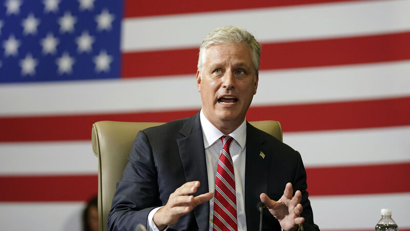 US national security adviser Robert O’Brien tests positive for Covid-19 US national security adviser Robert O’Brien tests positive for Covid-19