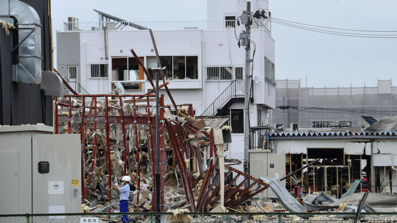 Northern Japan explosion kills one and injures 17