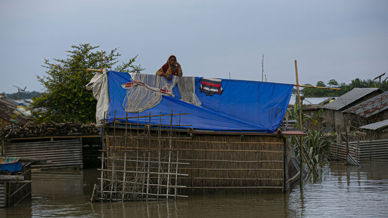 Humanitarian crisis warning as South Asia floods displace millions and kill 550 Humanitarian crisis warning as South Asia floods displace millions and kill 550